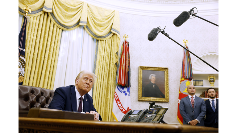 President Donald Trump Signs More Executive Orders