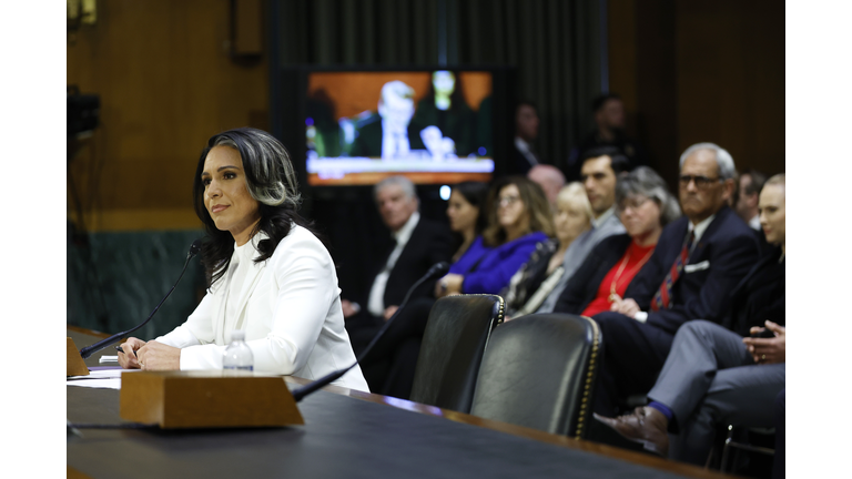 Senate Intelligence Cmte Holds Confirmation Hearing For DNI Nominee Tulsi Gabbard