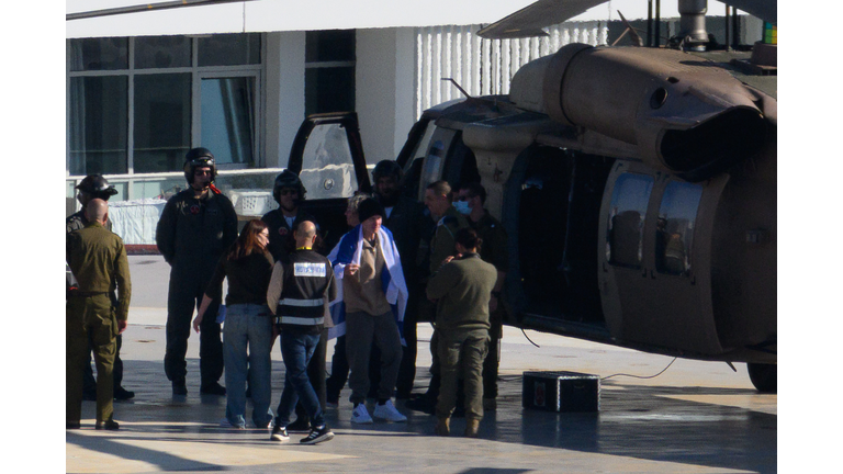 Hamas Release A Further Three Hostages Under The Ceasefire Agreement
