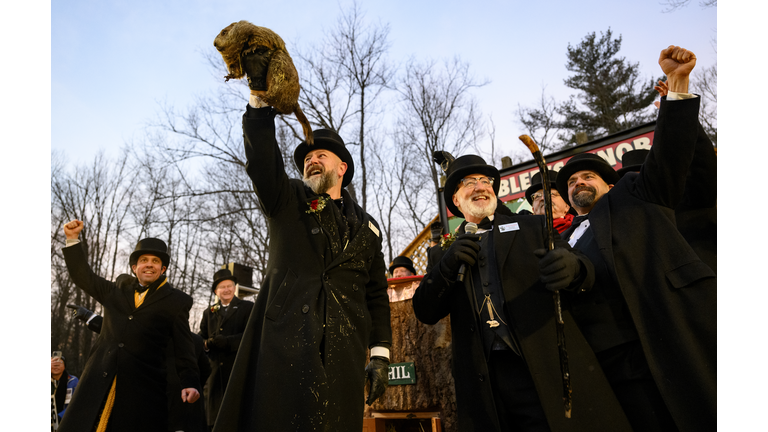 Punxsutawney Phil Shares Winter/Spring Prediction On Groundhog's Day