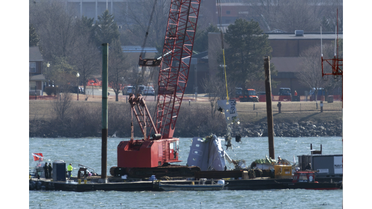 American Airlines Plane And Black Hawk Helicopter Crash Near Reagan National Airport