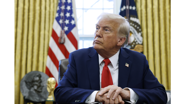 President Trump Signs Executive Orders At The White House