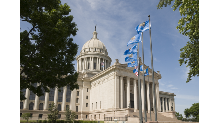 Oklahoma State Capitol - Side View