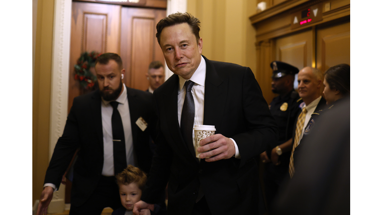 Elon Musk And Vivek Ramaswamy Visit Capitol Hill