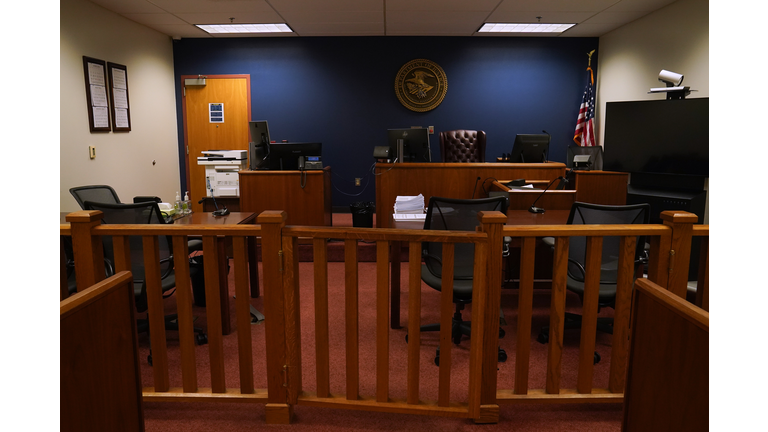 Media Tour Of The Port Isabel Detention Center in Los Fresnos, Texas