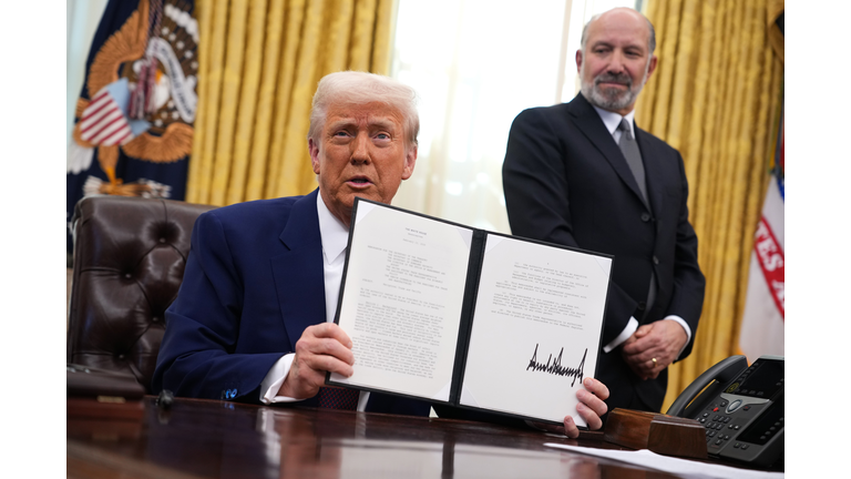 President Trump Announces Reciprocal Tariffs From The Oval Office