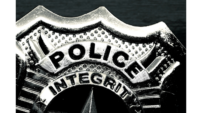 Authority badge for police officers