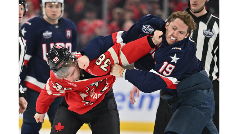 NHL 4 Nations Face-Off - United States v Canada