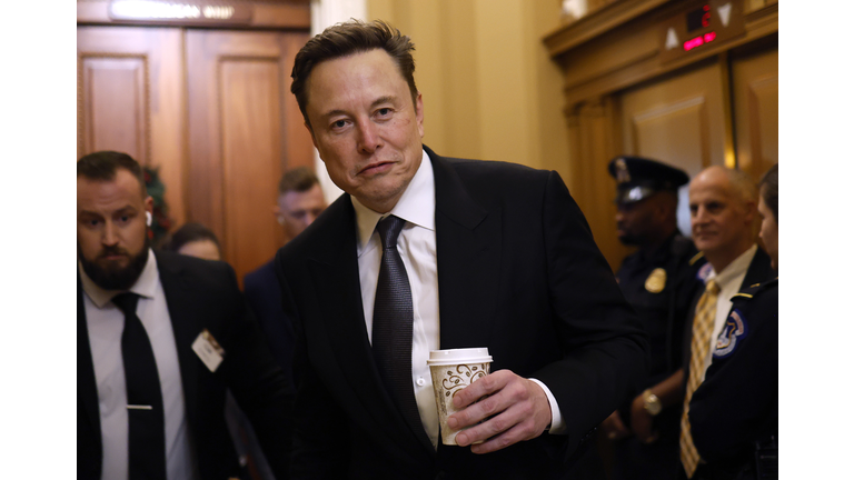 Elon Musk And Vivek Ramaswamy Visit Capitol Hill