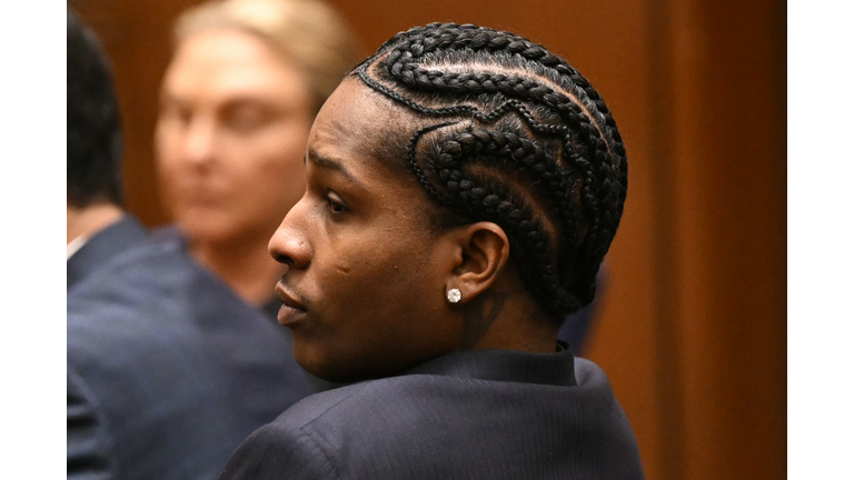A$AP Rocky Appears In Court For Felony Assault Charges