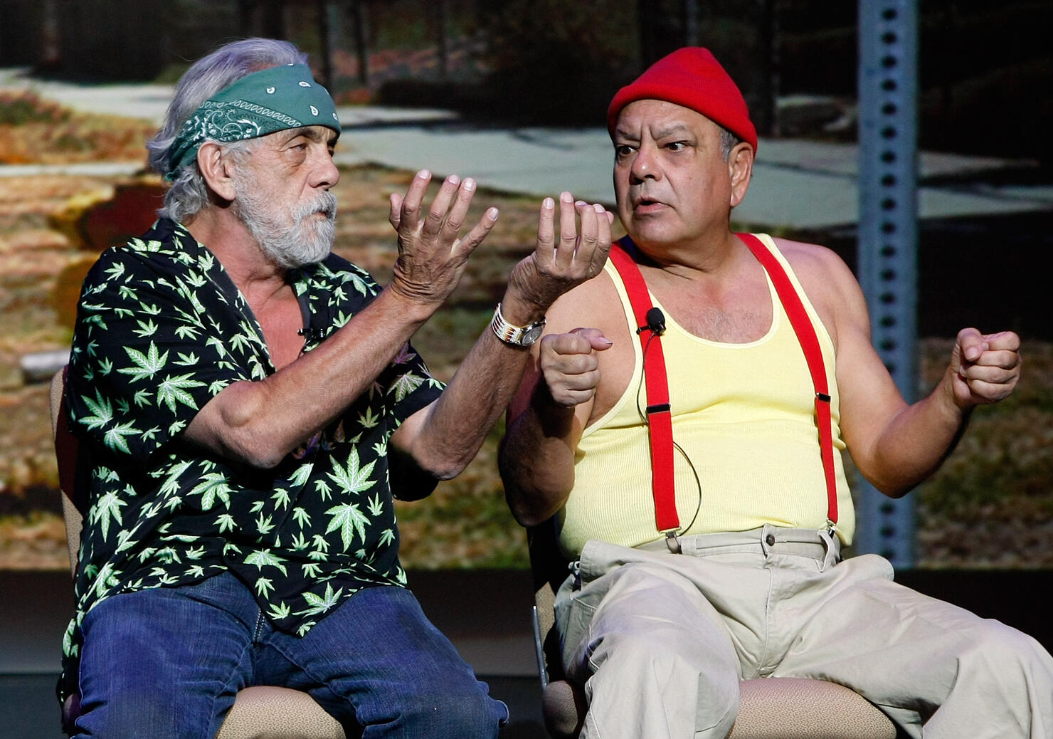 Cheech And Chong Perform At The Palms