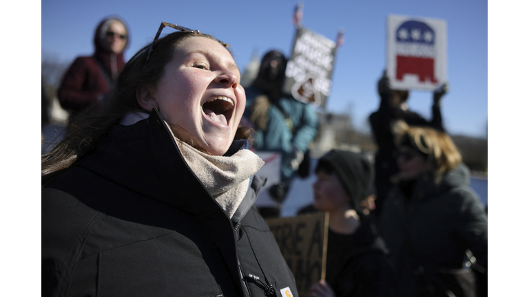 Anti-Trump-Protest-Near-U-S-Capitol