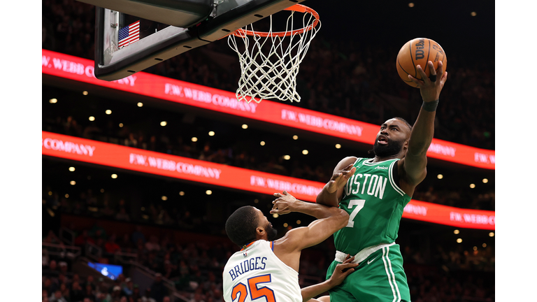 New York Knicks v Boston Celtics
