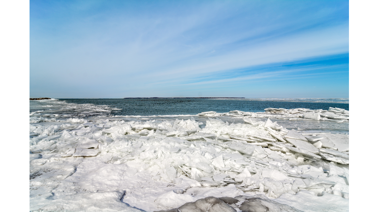 Winter Lake Erie