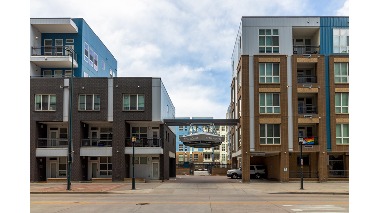 City House, a newly constructed apartment complex in downtown Denver