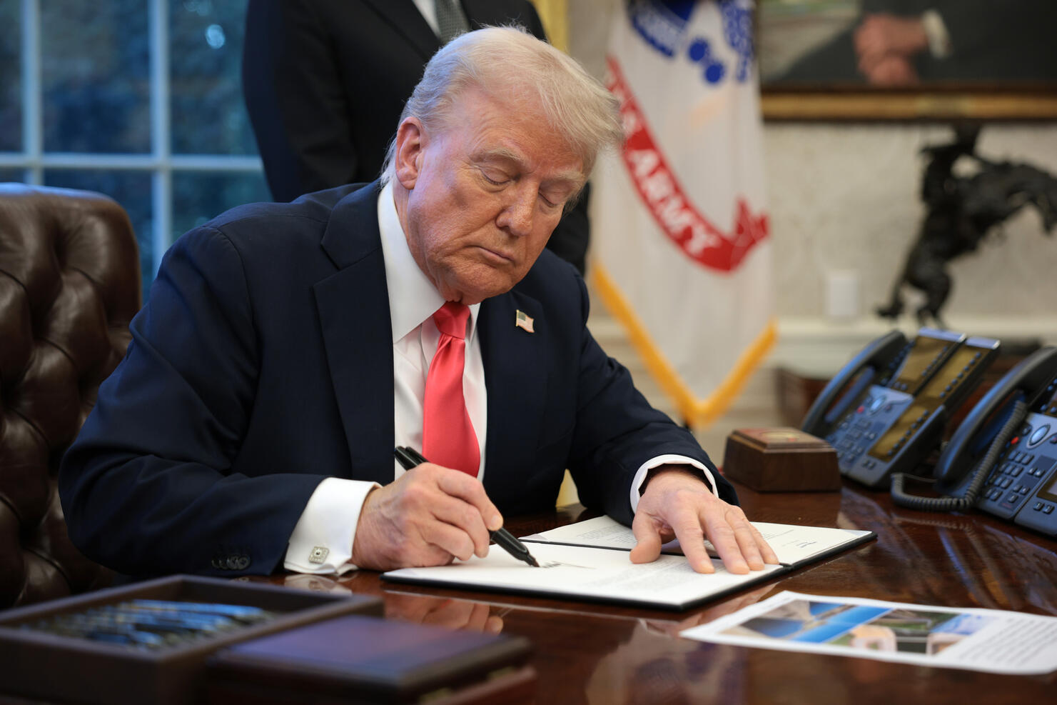 President Trump Signs Executive Orders At The White House