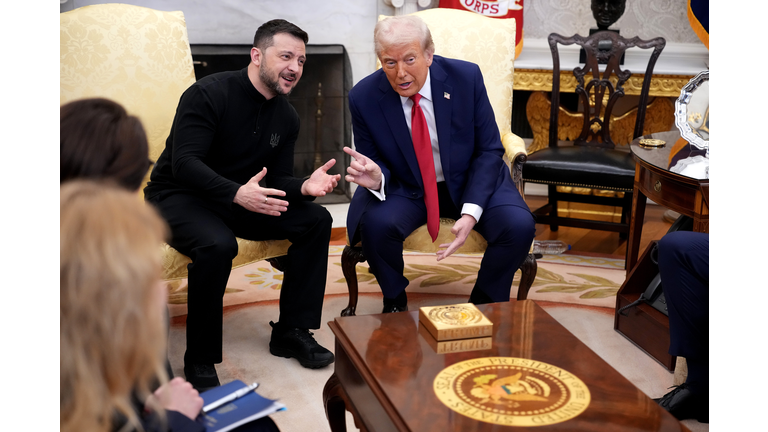 President Trump Hosts Ukrainian President Zelensky At The White House