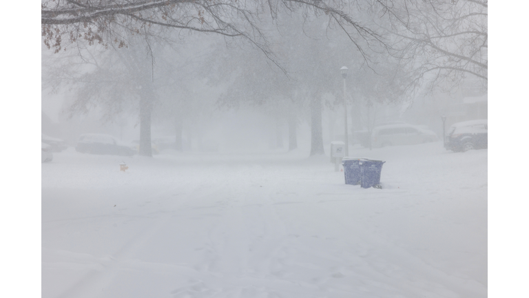Winter Storm Brings Snow From Midwest To East Coast