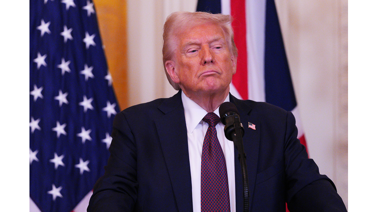 UK Prime Minister Meets With President Trump In Washington