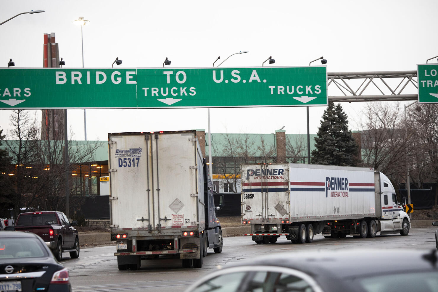 Trump Says Tariffs On Canada And Mexico To Begin Tuesday