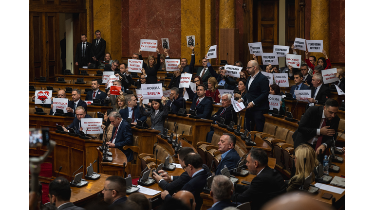 SERBIA-POLITICS-DEMONSTRATION