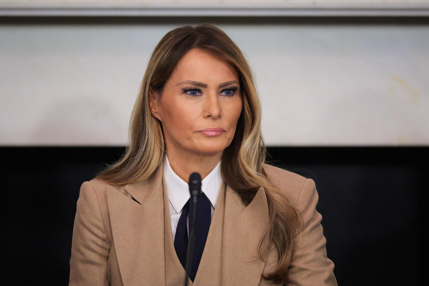 First Lady Melania Trump Joins Roundtable Discussion On "Take It Down Act"