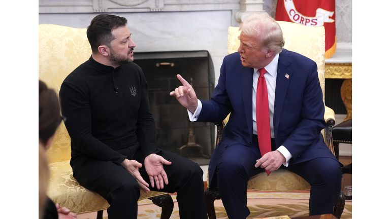 President Trump Hosts Ukrainian President Zelensky At The White House