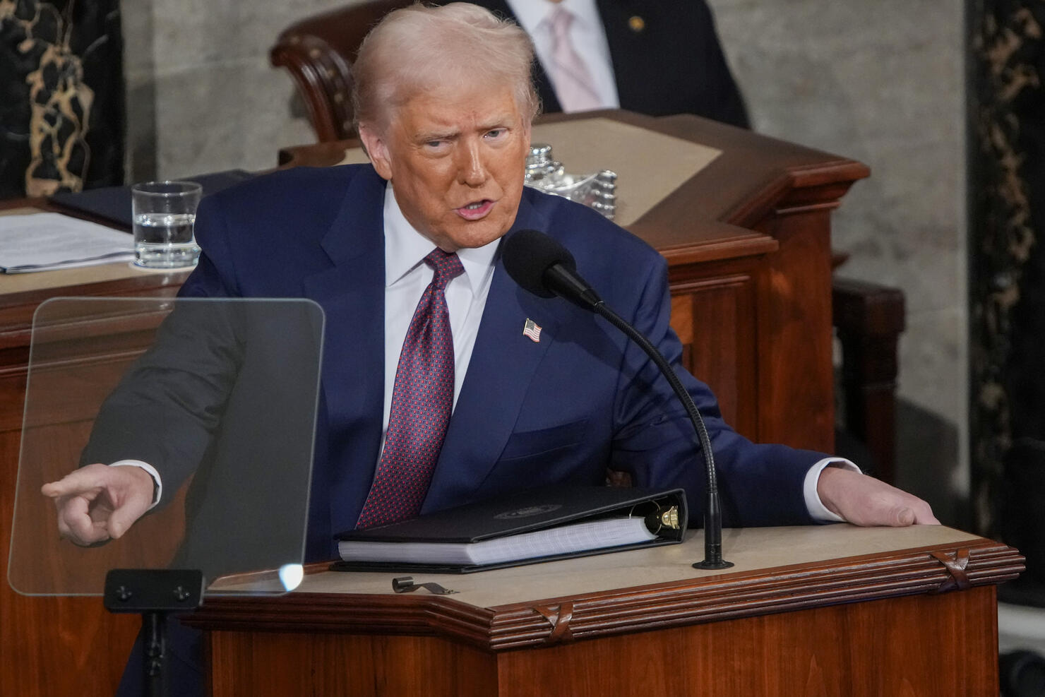 Donald Trump Delivers Joint Address To Congress