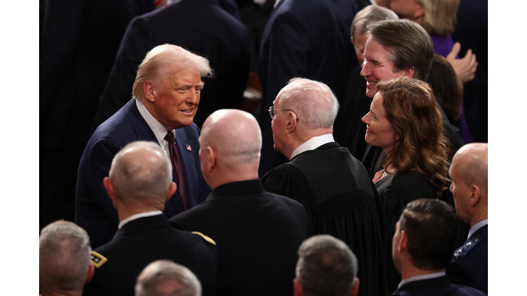 Donald Trump Delivers Joint Address To Congress