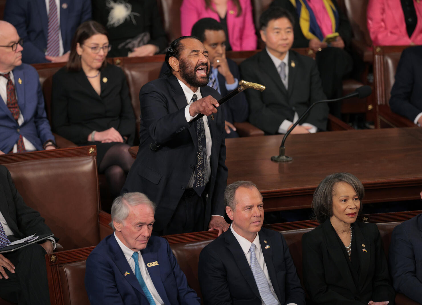Donald Trump Delivers Joint Address To Congress