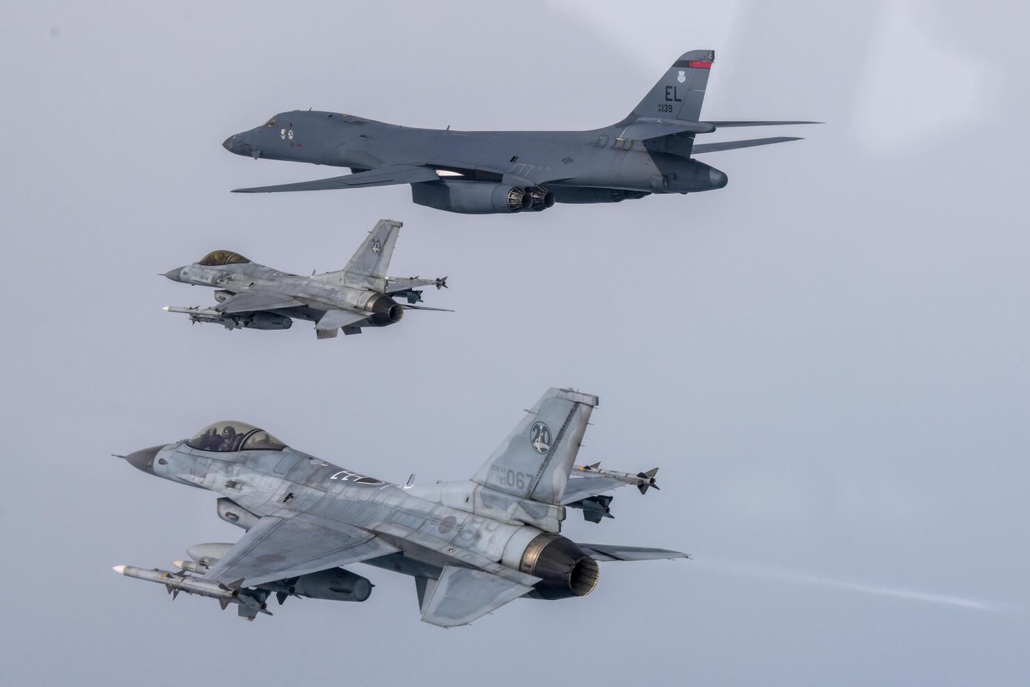 South Korea And US Hold Joint Air Defense Drills