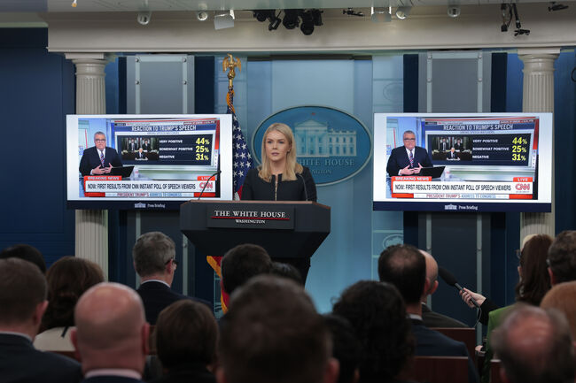 White House Press Secretary Karoline Leavitt Holds Media Briefing