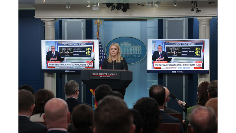White House Press Secretary Karoline Leavitt Holds Media Briefing