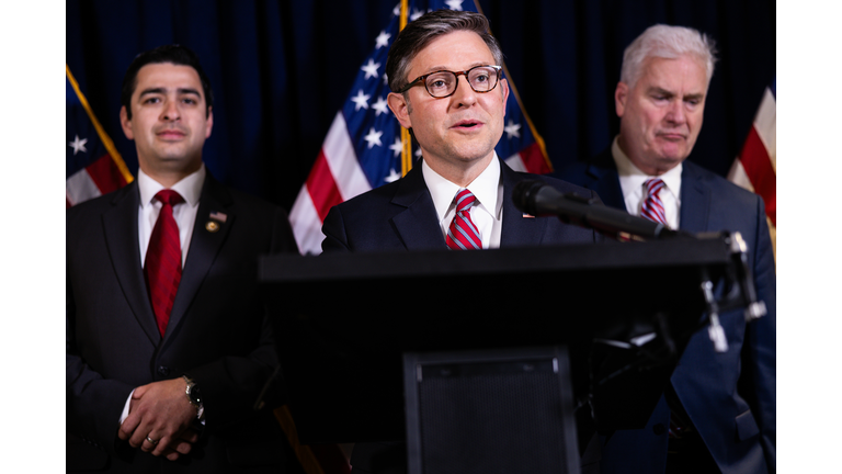 House Republican Leadership Speaks To The Press After Weekly Conference Meeting