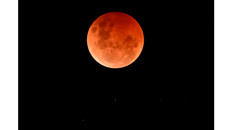 AUSTRALIA-ASTRONOMY-MOON-ECLIPSE