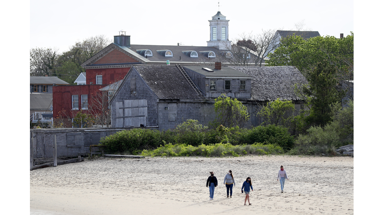 Massachusetts Beaches Reopen For Memorial Day