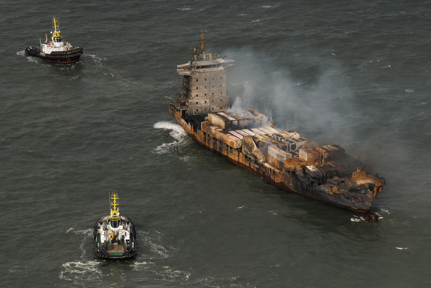 Vessels Collide Off Coast Of Humber Estuary