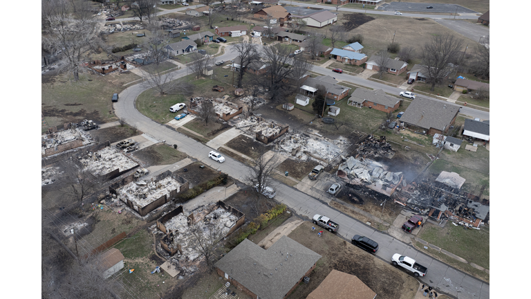 Multiple Wildfires Burn Throughout Oklahoma