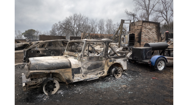 Multiple Wildfires Burn Throughout Oklahoma