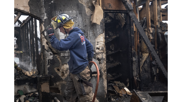 Multiple Wildfires Burn Throughout Oklahoma