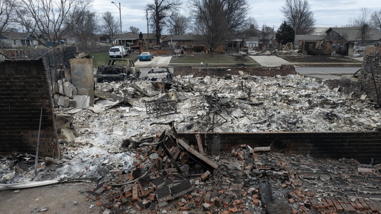 Multiple Wildfires Burn Throughout Oklahoma