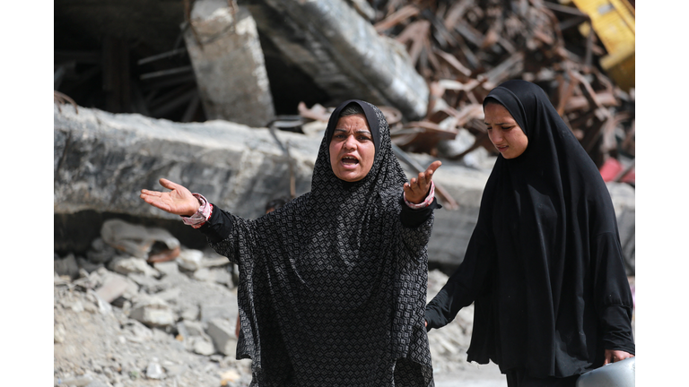 PALESTINIAN-ISRAEL-CONFLICT-DISPLACED