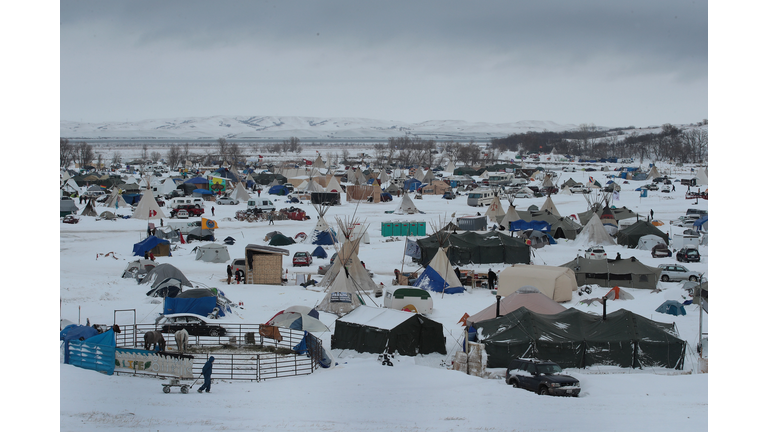 Protests Continue At Standing Rock Sioux Reservation Over Dakota Pipeline Access Project