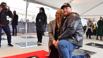 Luke Combs Was Honored with a Star at the Music City Walk of Fame