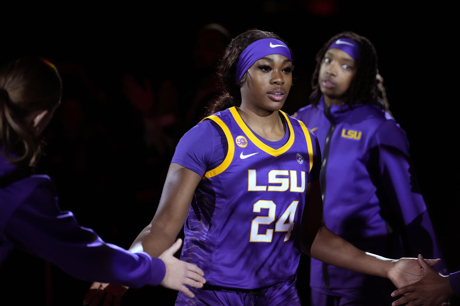Basketball Hall of Fame Invesco QQQ Women's Showcase: LSU v Seton Hall