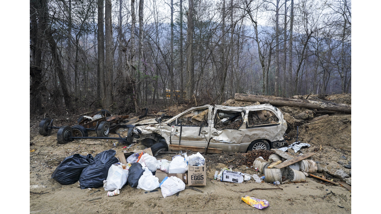 Wildfires Sweep Through North Carolina Areas Ravaged By Hurricane Helene