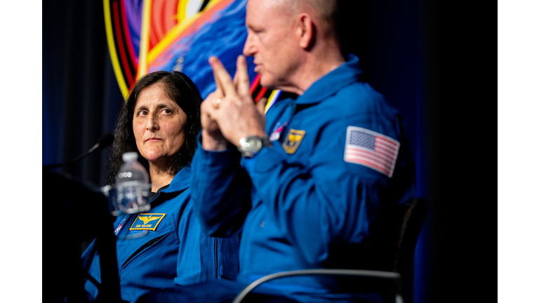 After Recent Return To Earth, NASA's SpaceX Astronauts Hold News Conference