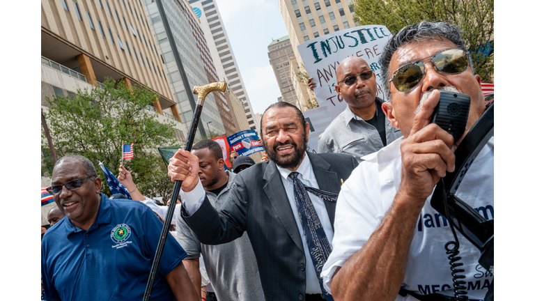 Immigration Activists Groups Hold Large March In Dallas