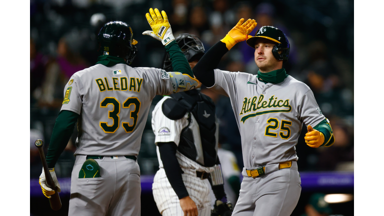 Athletics v Colorado Rockies