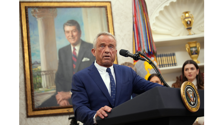 President Trump Swears In Robert F Kennedy Jr. As HHS Secretary